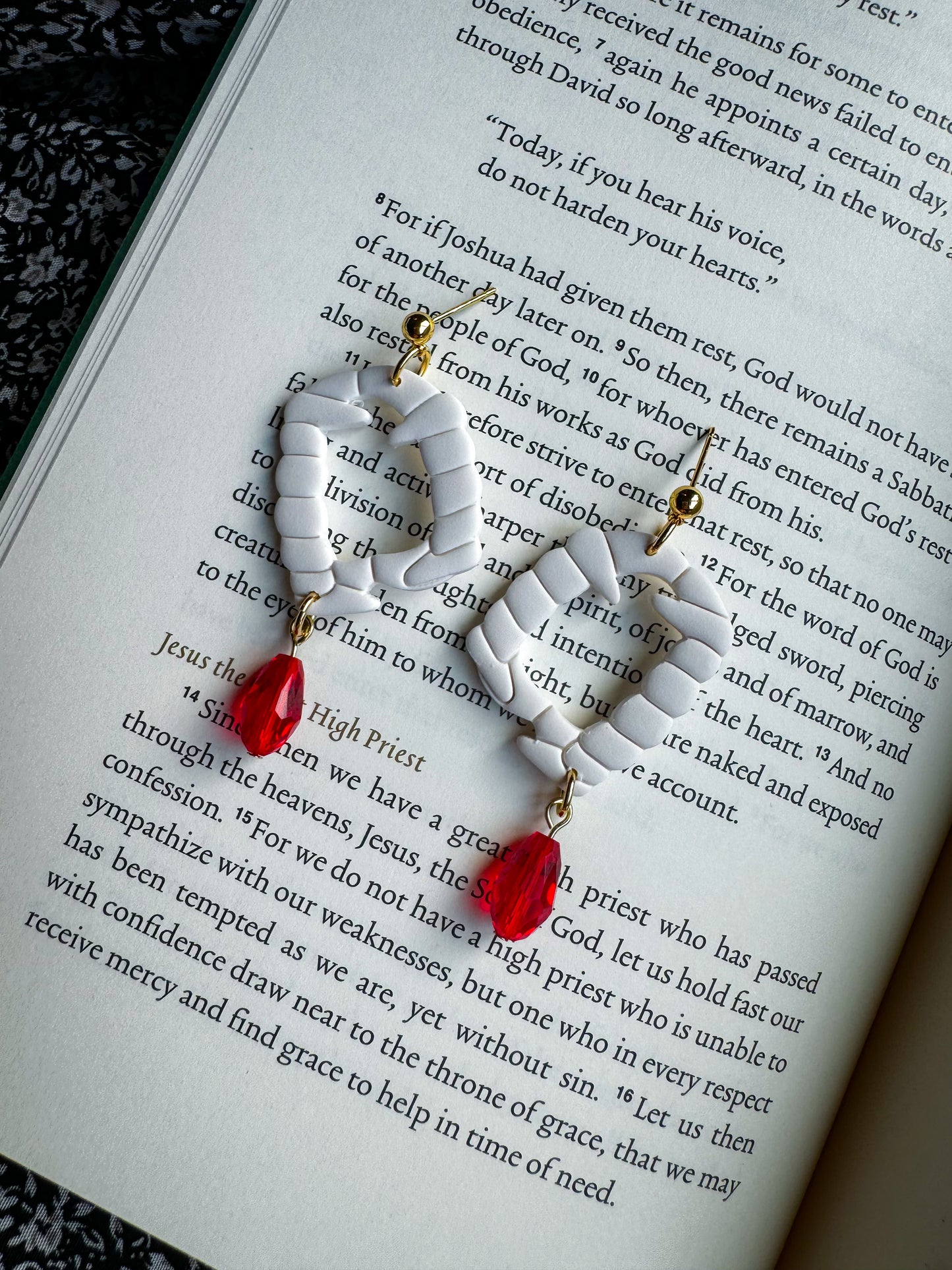 Vampire fang dangles