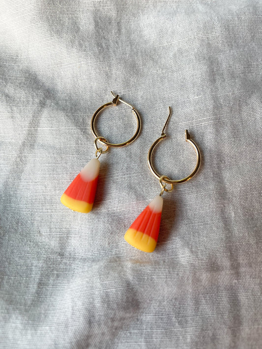 Candy corn hoops