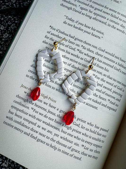 Vampire fang dangles