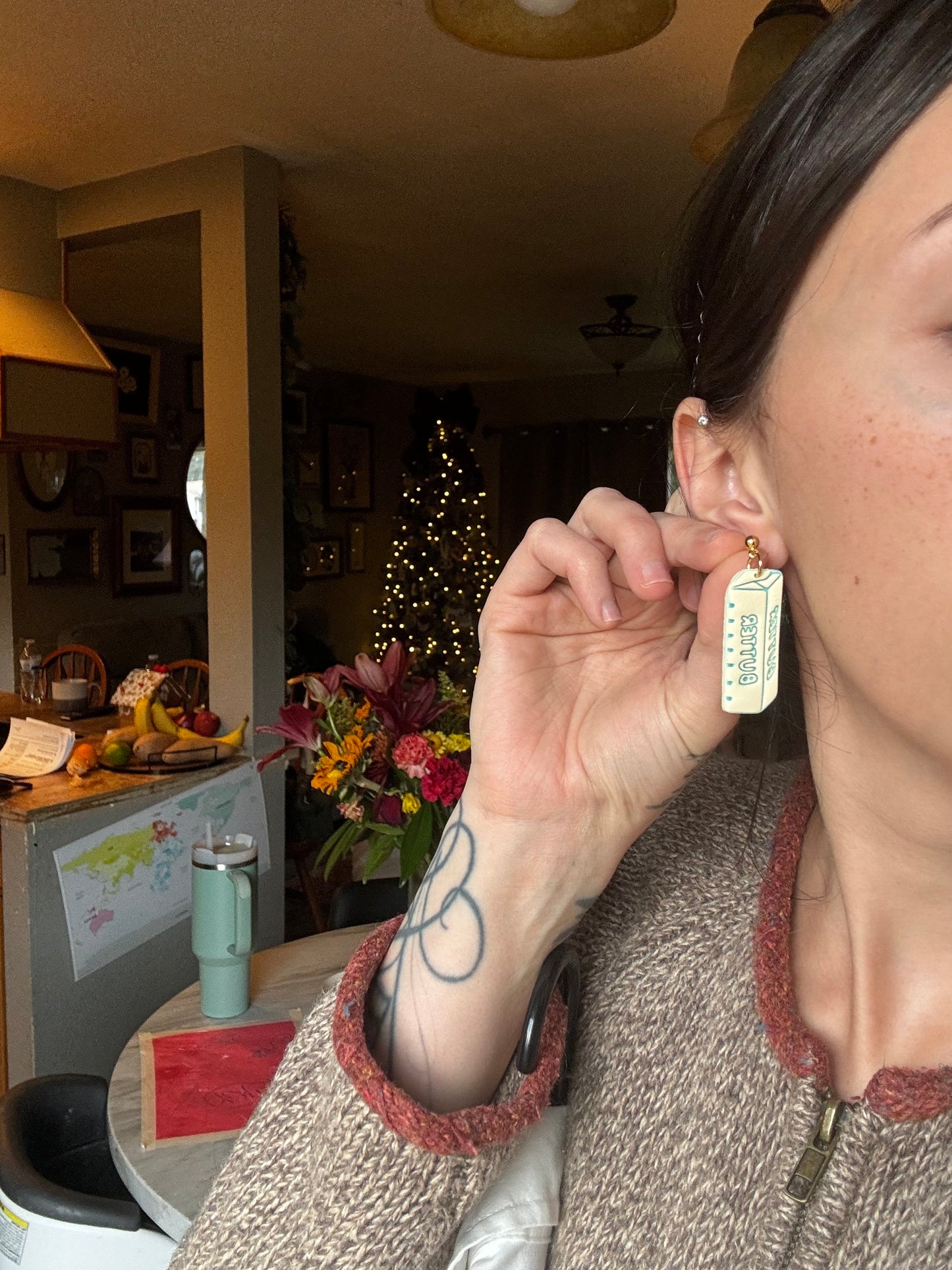 BUTTER earrings