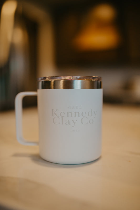 Kennedy Clay Co. 12oz travel mug