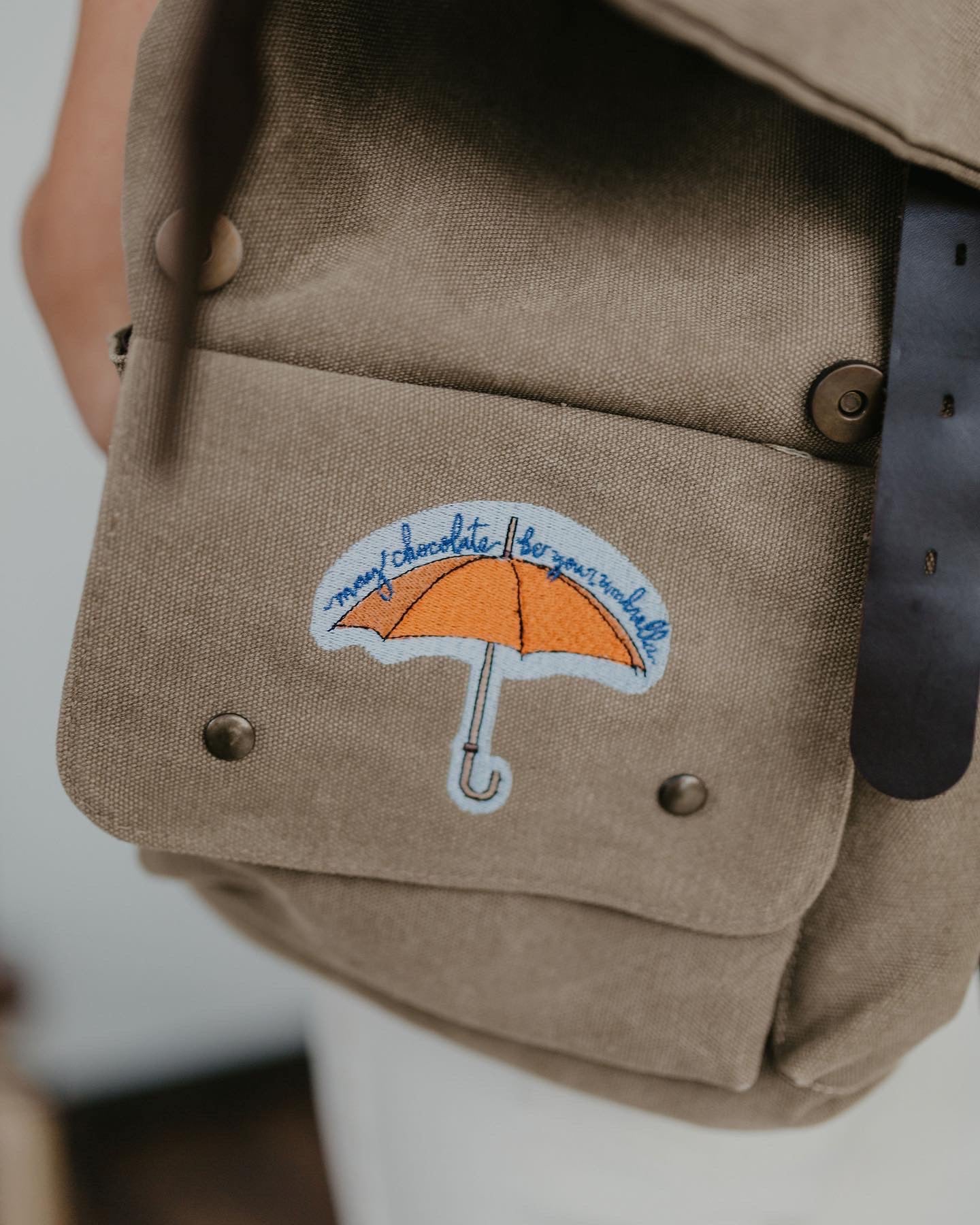 May chocolate be your umbrella bag